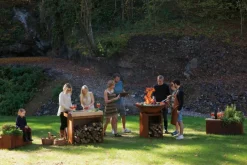 OFYR Outdoor-Kochstelle Classic Storage Corten 100