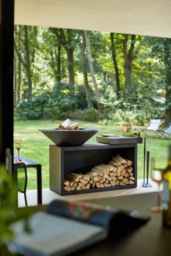New Outdoor-Kochstelle Island Black 85 Feuerschalen|Holzkohlegrills