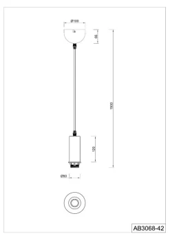 Reality Leuchten Pendelleuchten|Pendelaufhängung Ron