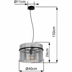 Globo Pendelleuchte Gorley