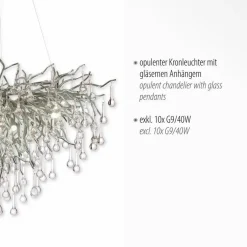 Paul Neuhaus Pendelleuchte Icicle