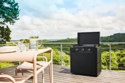 Outlet Plancha und Wagen Modern Gasplanchaset 75 Planchagrills