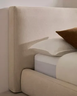 Kave Home Betten|Polsterbett Blok 90 x 200 cm