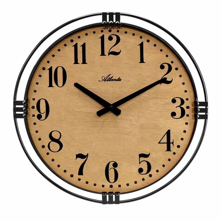 Discount Quarzwanduhr 4561 Ø 40 cm Wanduhren