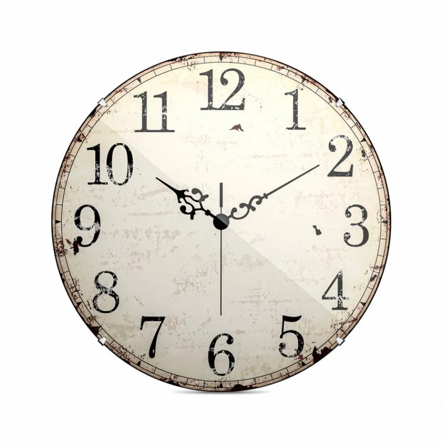 Mebus Quarzwanduhr 19626 Ø 20 cm