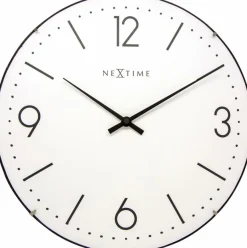 Nextime Wanduhren|Quarzwanduhr Basic Dome Ø 35 cm