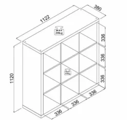 Clearance Raumteiler Style Regale|Regale