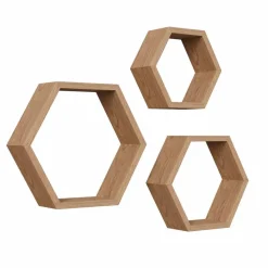 best home products Praktisch Im Flur|Regale|Regal-Set 3-tlg. Wabe