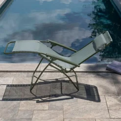 Lafuma Mobilier Gartenliegen|Balkonliegen|Relaxliege R Clip