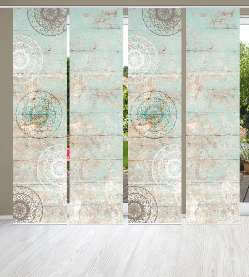 Sale Schiebevorhang Mandriga 4er-Set Vorhänge & Gardinen