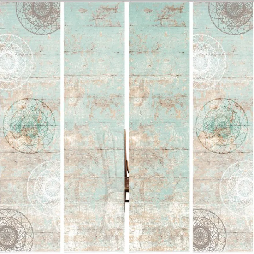 Sale Schiebevorhang Mandriga 4er-Set Vorhänge & Gardinen