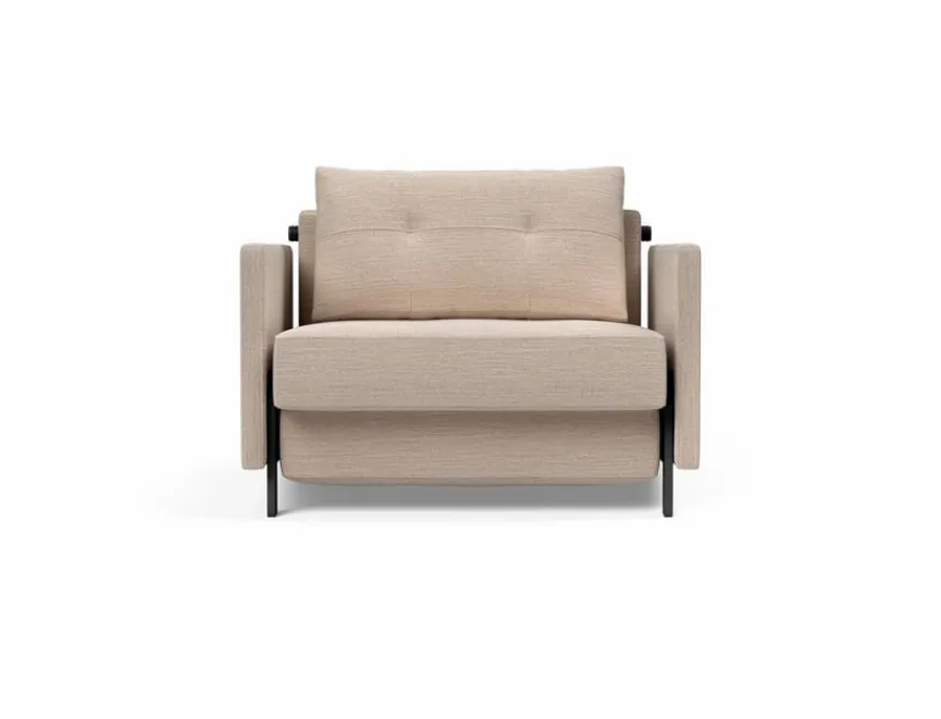 INNOVATION LIVING Schlafsofas|Sessel|Schlafsessel Cubed 90 mit Armlehnen