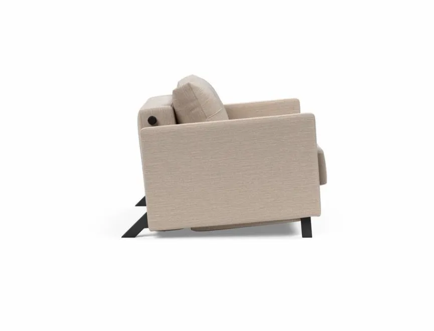 INNOVATION LIVING Schlafsofas|Sessel|Schlafsessel Cubed 90 mit Armlehnen
