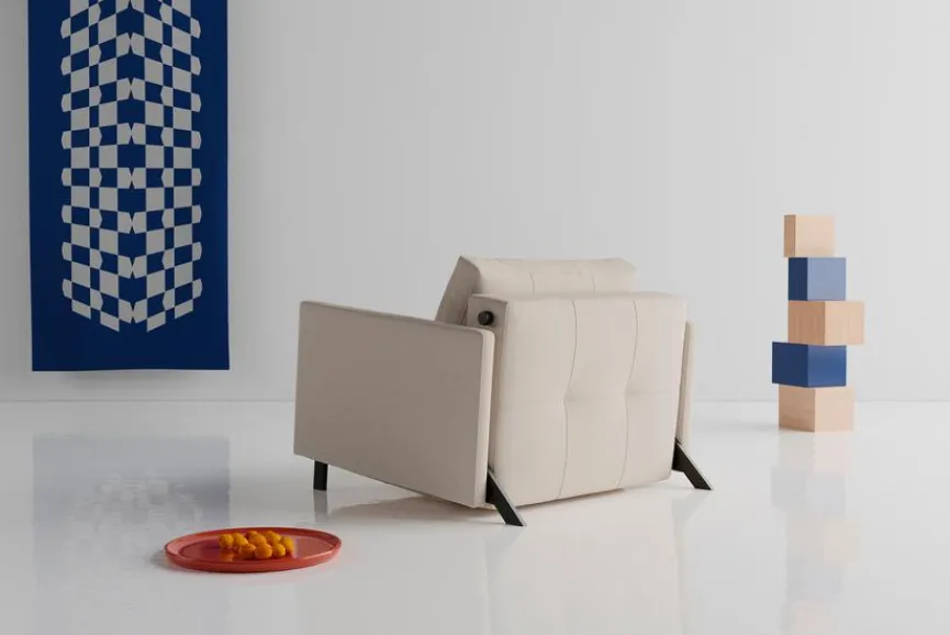 INNOVATION LIVING Schlafsofas|Sessel|Schlafsessel Cubed 90 mit Armlehnen