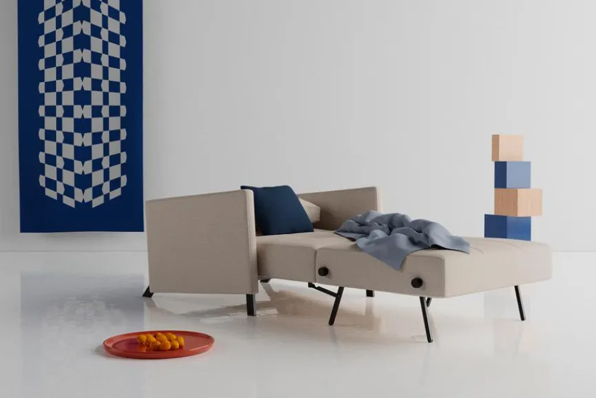 INNOVATION LIVING Schlafsofas|Sessel|Schlafsessel Cubed 90 mit Armlehnen