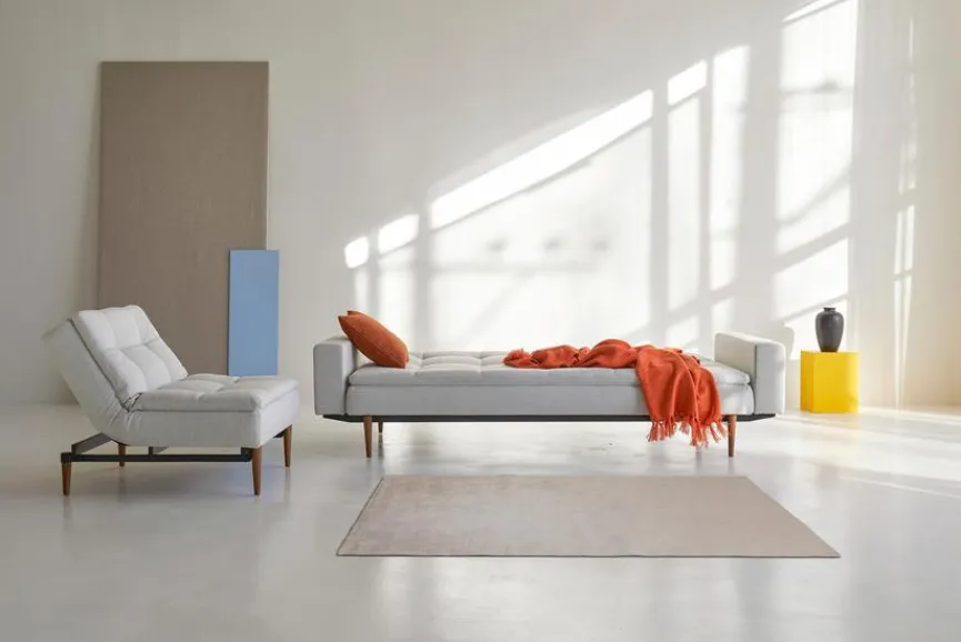 INNOVATION LIVING Schlafsofas|Schlafsofas|Schlafsofa mit Armlehnen Dublexo Styletto schwarz