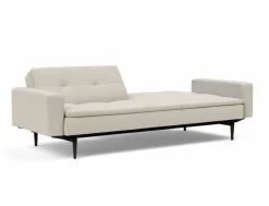INNOVATION LIVING Schlafsofas|Schlafsofas|Schlafsofa mit Armlehnen Dublexo Styletto schwarz