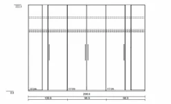 Discount Schlafzimmer-Set Joline 4tlg. Schlafzimmer-Komplettsets