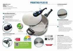 ELO Schnellkochtopf Praktika Plus XS