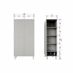 Garderobenschränke|Schrank Madu