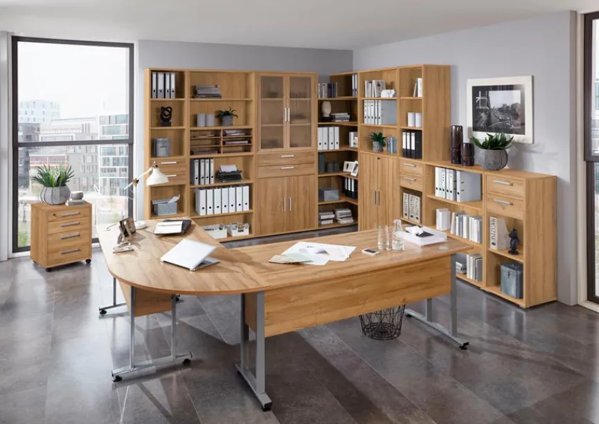 Schreibtisch Calvia, 160 x 80 cm Schreibtische|Büromöbel-Serien