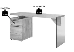 Hot Schreibtisch LUX C 140 Schreibtische