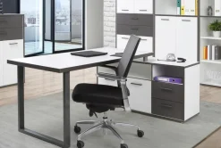 FORTE Büromöbel-Serien|Schreibtisch 2-trg. Keflavik