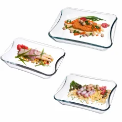 BOHEMIA Cristal Schüssel 3tlg.