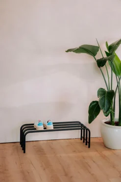 Metallbude Schuhregal Camo