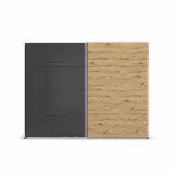 Discount Schwebetürenschrank Quadra 271 x 210 cm Kleiderschränke