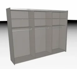 Clara Home Kleiderschränke|Schwebetürenschrank Lousada 302 x 235 cm