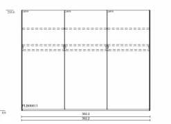 Clara Home Kleiderschränke|Schwebetürenschrank Lousada 302 x 235 cm