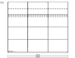 New Schwebetürenschrank Montino 270 x 230 cm Kleiderschränke