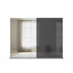 Outlet Schwebetürenschrank Quadra 271 x 210 cm Kleiderschränke