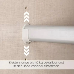 Outlet Schwebetürenschrank Quadra 271 x 210 cm Kleiderschränke