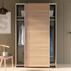 FORTE Kleiderschränke|Schwebetürenschrank Stolat 120 x 190 cm