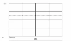 Schwebetürenschrank Syncrono 361 x 230 cm Kleiderschränke