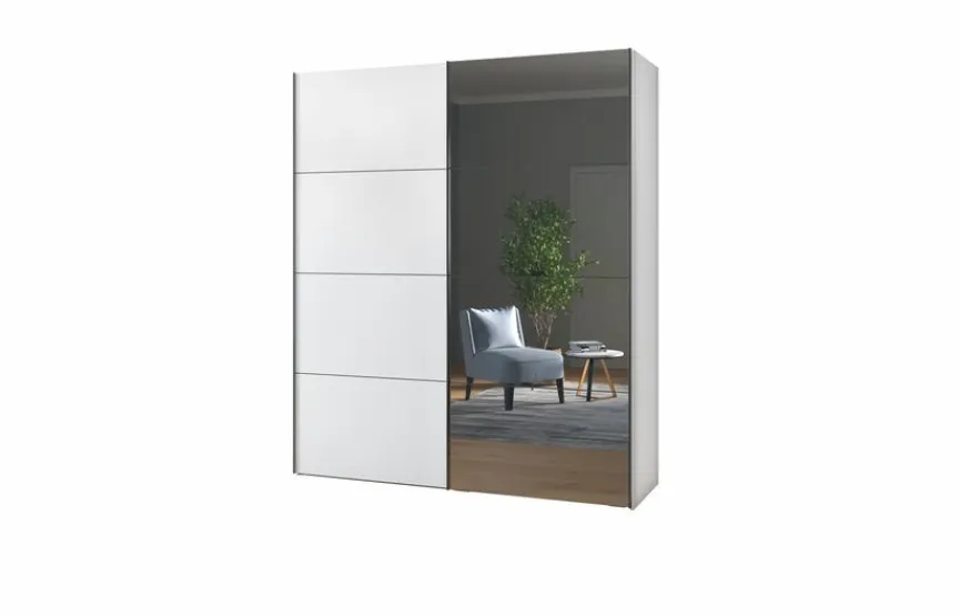 Sale Schwebetürenschrank Top-Slideline 203 x 236 cm Kleiderschränke