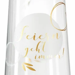 Online Sektglas Feiern 2tlg. Gläser