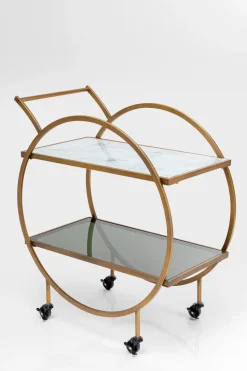 KARE DESIGN Servierwagen|Servierwagen Loft Brass 84824