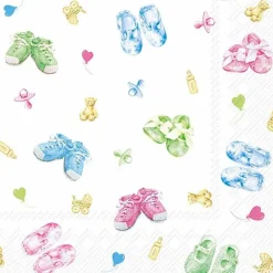 Serviette Baby Shoes 20tlg.