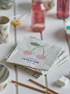 Tischwäsche|Tischwäsche|Serviette Cherry 20tlg.