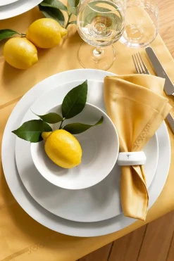 Online Serviette Logo Stripes 2tlg. Tischwäsche|Tischwäsche