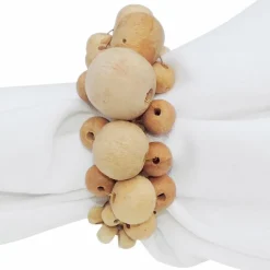 Hot Serviettenring Wood Beads Ø 7 cm Halterungen