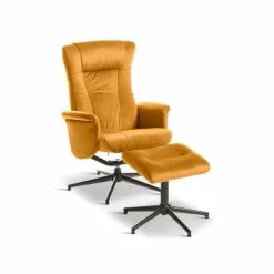 Discount Sessel mit Hocker Meran Sessel