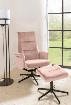 Discount Sessel mit Hocker Moena Sessel