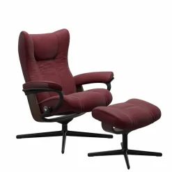 STRESSLESS Sessel mit Hocker Wing Cross
