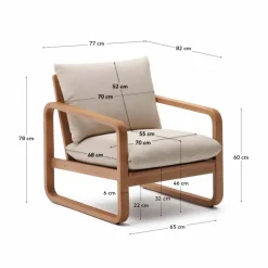 Kave Home Sessel Sacaleta