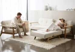 INNOVATION LIVING Sessel Splitback Frej Eiche