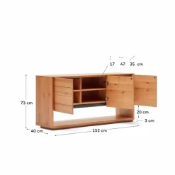 Kave Home Kommoden|Sideboard Alguema